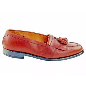 Allen Edmonds Mens Newport‎ Brown Leather Round Toe Slip On Dress Shoes Sz 11.5C